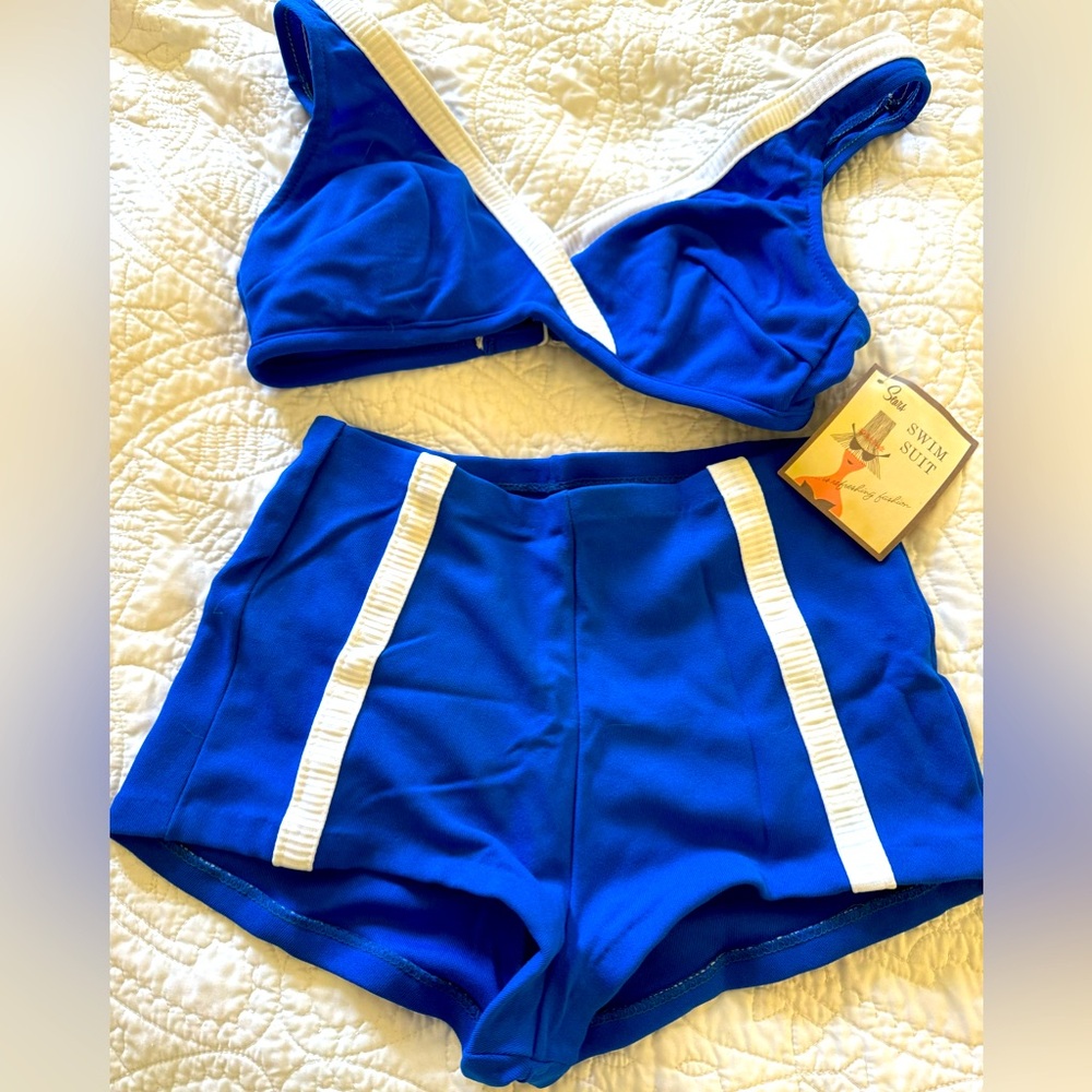 COPY - MCM vintage two piece, swimsuit,  SEARS Roebuck, & Co.  beach party Summ…